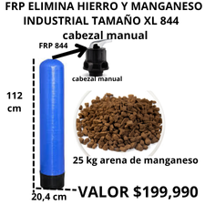FRP ELIMINA HIERRO Y MANGANESO INDUSTRIAL TAMAÑO XL 844