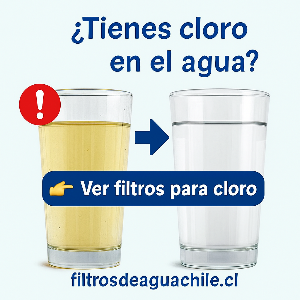 TIENES CLORO EN EL AGUA?