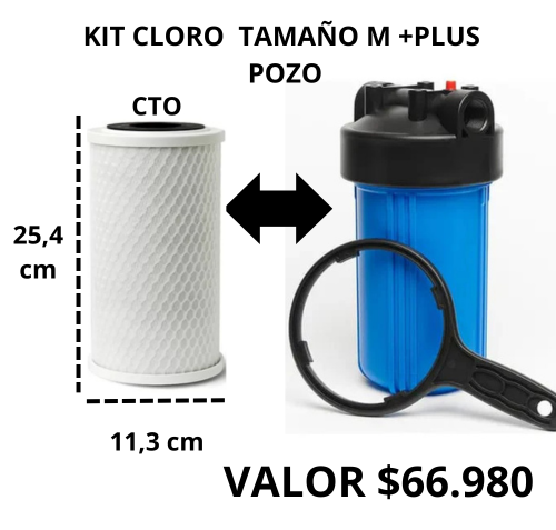 KIT CLORO TAMAÑO M +PLUS
