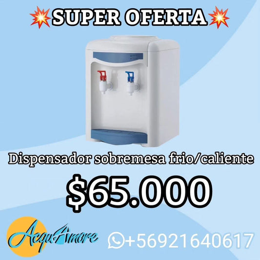 DISPENSADOR SOBREMESA FRIO-CALIENTE